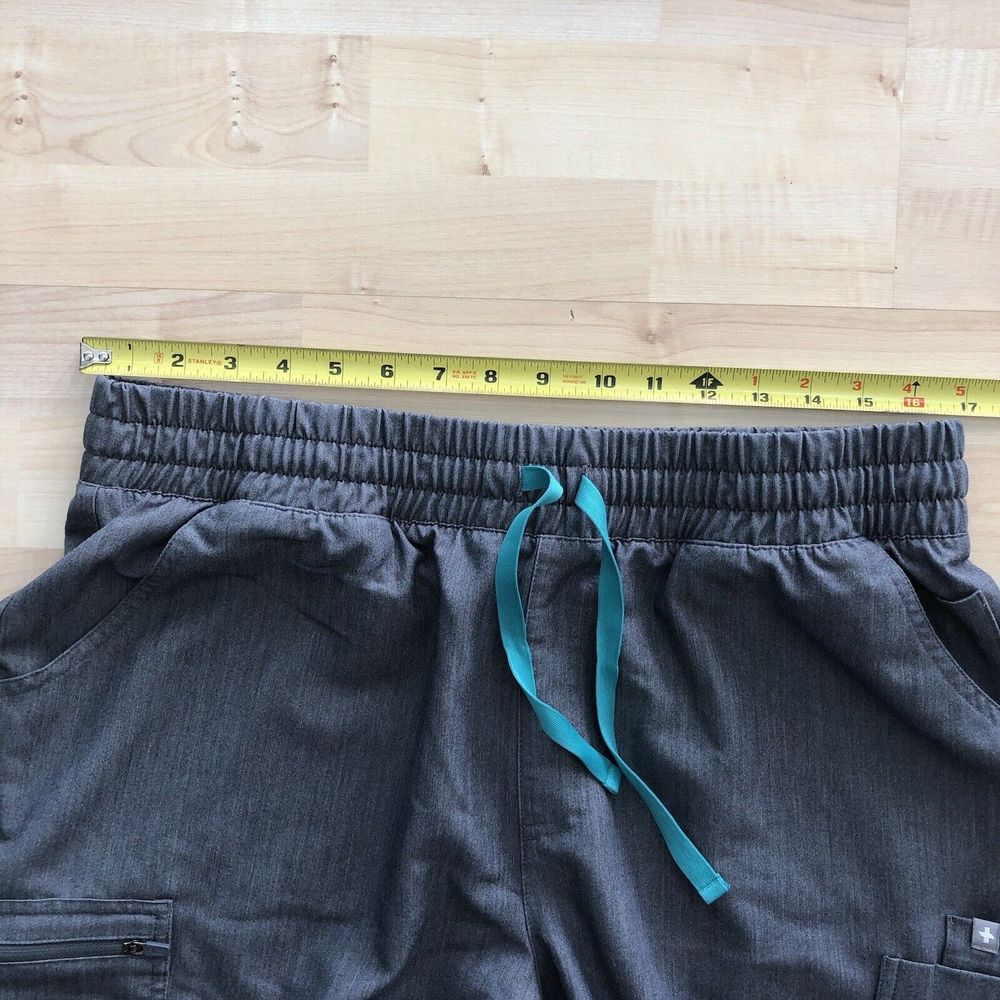 FIGS Gray Technical Collection Shirt Jogger Scrub Set Women's Large - Picture 15 of 16